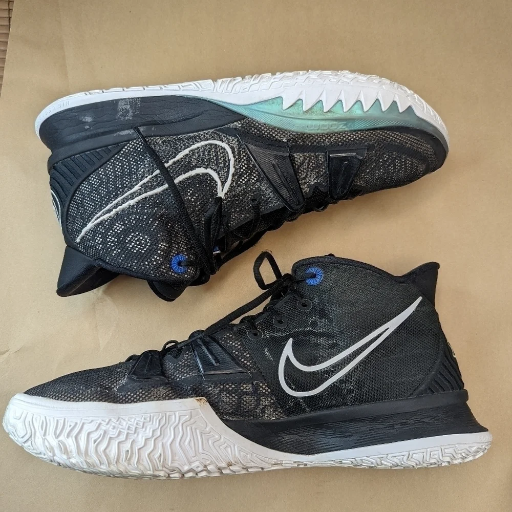 Nike Kyrie 7 Air Zoom “Brooklyn” Men's sz 15, CQ9326-002, new Dr. Scholl's insol